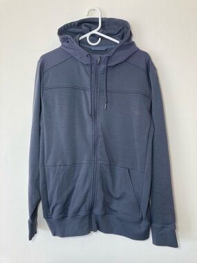 WOOL & PRINCE Ponte Travel Hoodie Merino Wool Blend